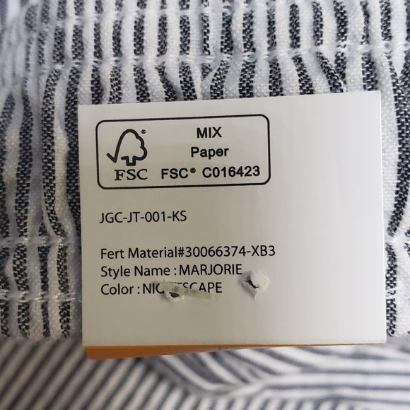 Gloria Vanderbilt Casuals Bermuda Shorts Sz PS Stripes Marjorie Drawstring Waist - Picture 7 of 8